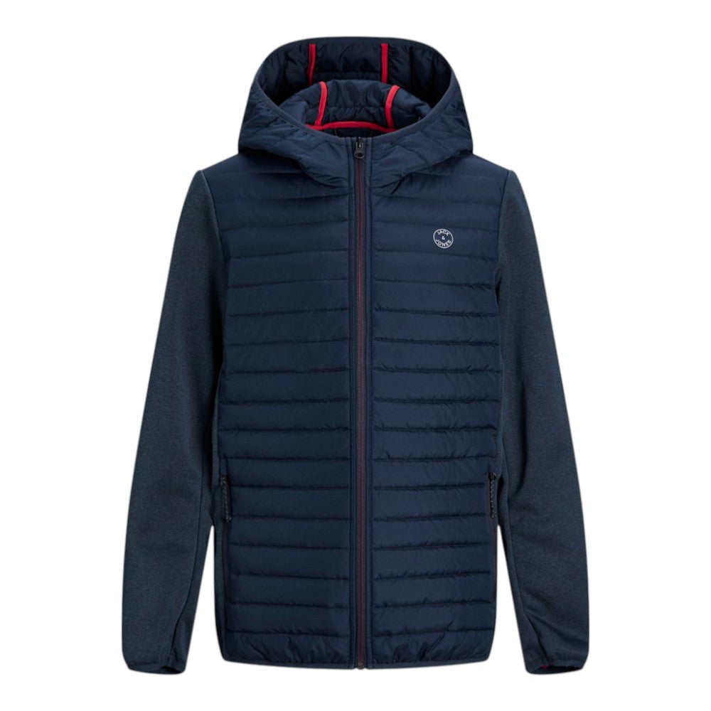Giubbino trapuntato JACK&JONES Ragazzo Navy - 12182303