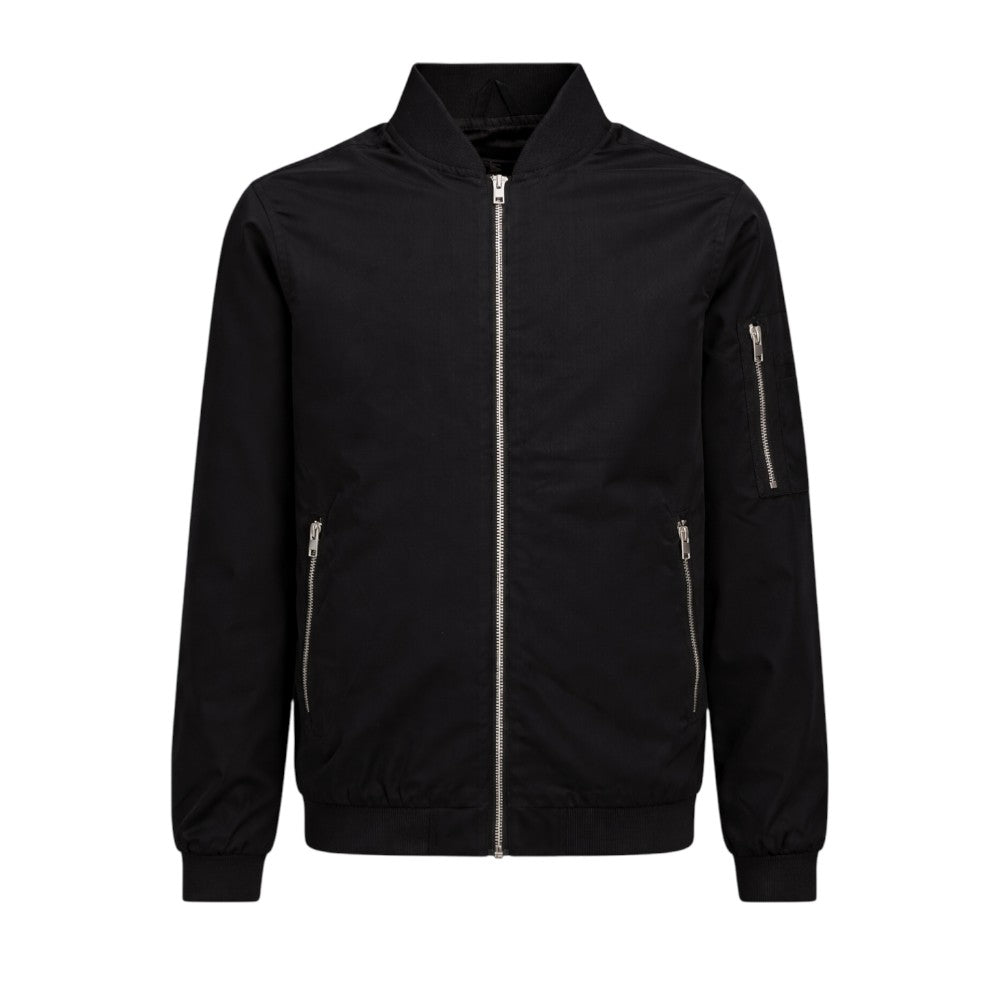 Giubbino JACK&JONES Ragazzo mod. college Nero - 12182385