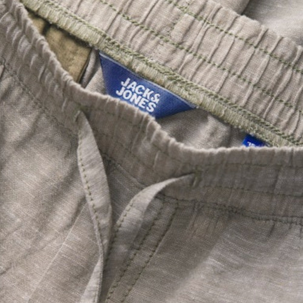 Pantalaccio ragazzo Sabbia misto lino JACK&JONES - 12248903