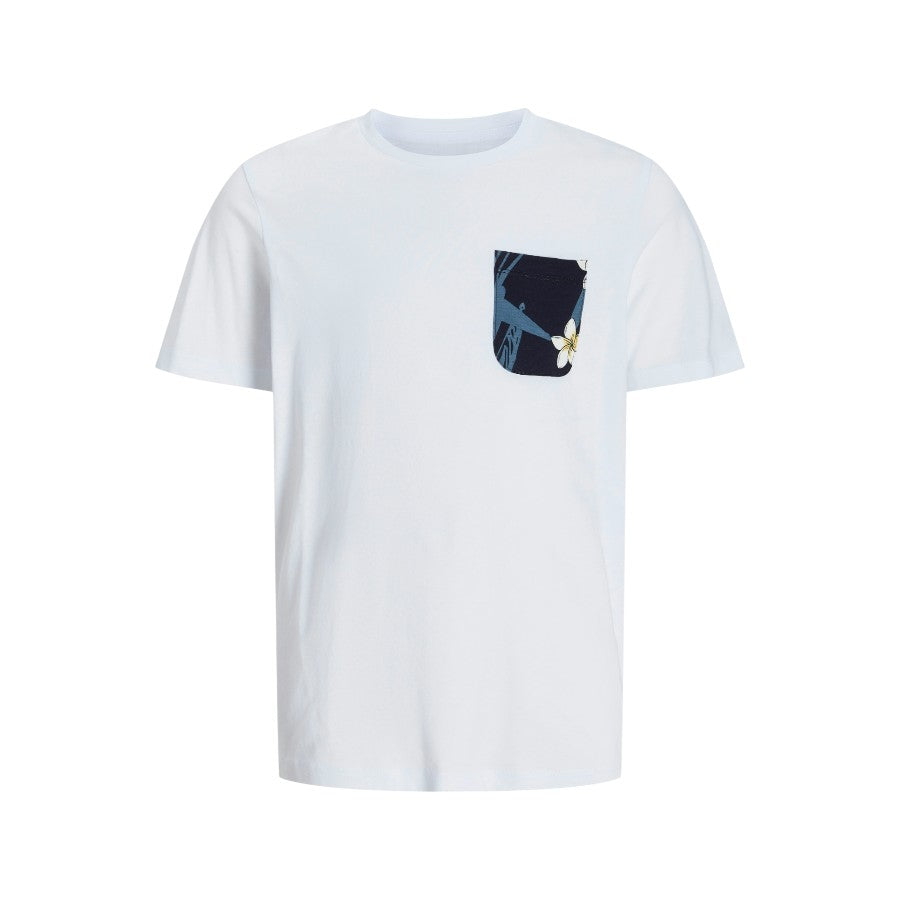 T-Shirt JACK&JONES Ragazzo Blu c/taschino - 12269912