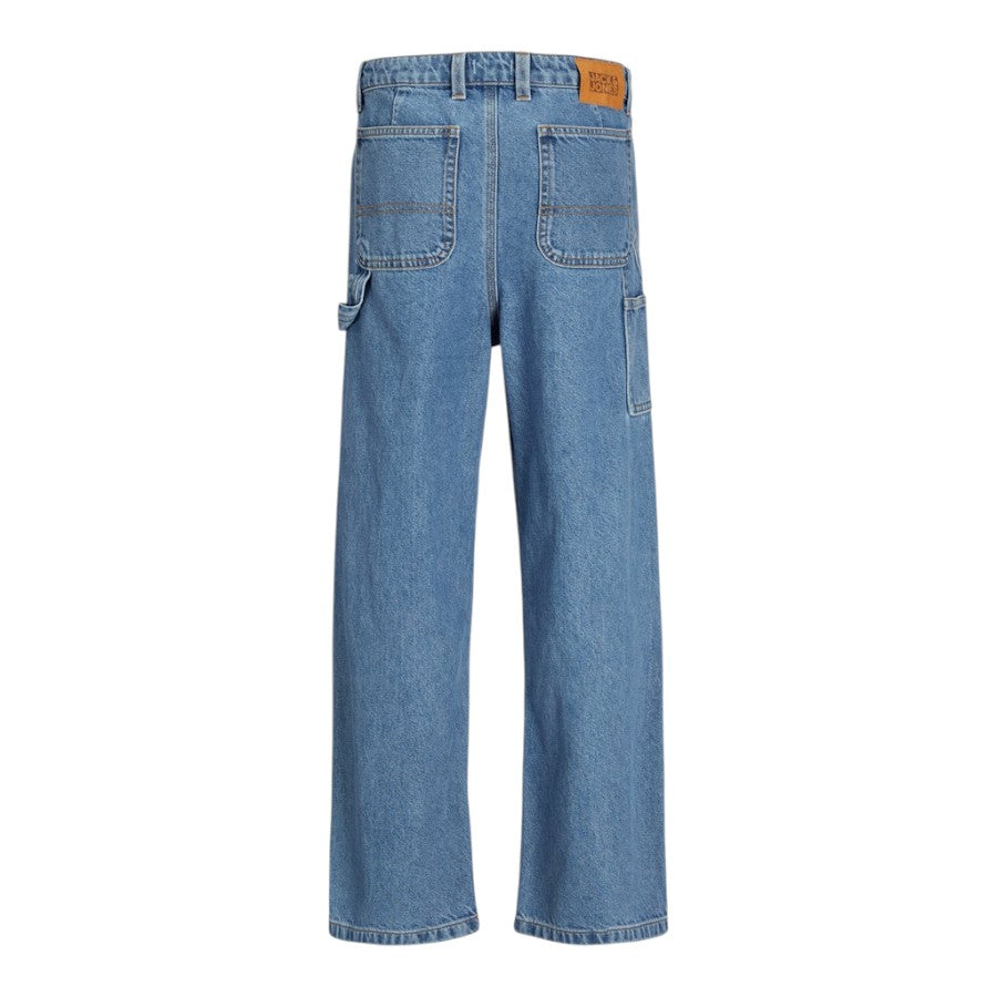 Jeans JACK&JONES Ragazzo mod. carpenter palazzo Denim Chiaro - 12270118