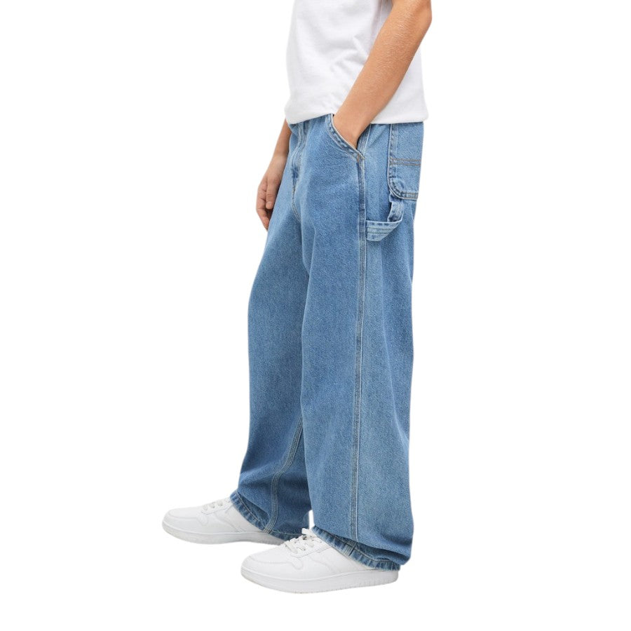 Jeans JACK&JONES Ragazzo mod. carpenter palazzo Denim Chiaro - 12270118