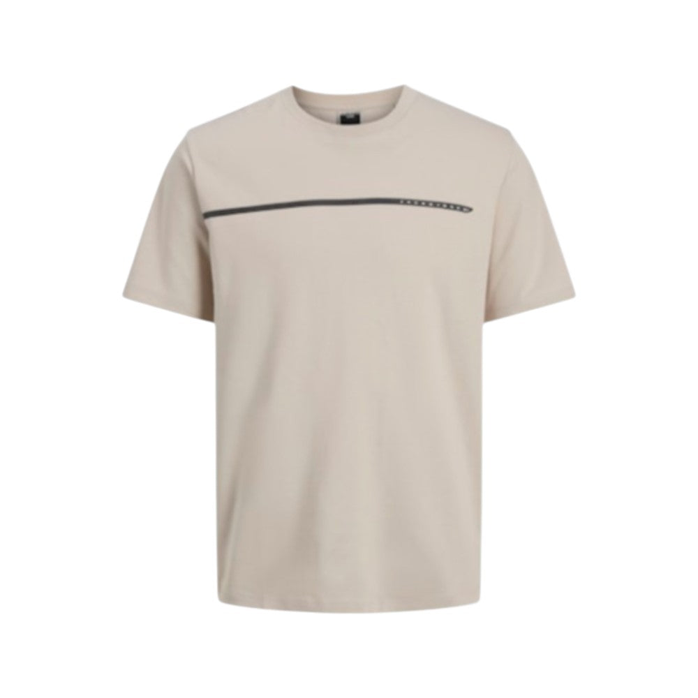 T-Shirt JACK&JONES Ragazzo Beige & Grigia - 122746102