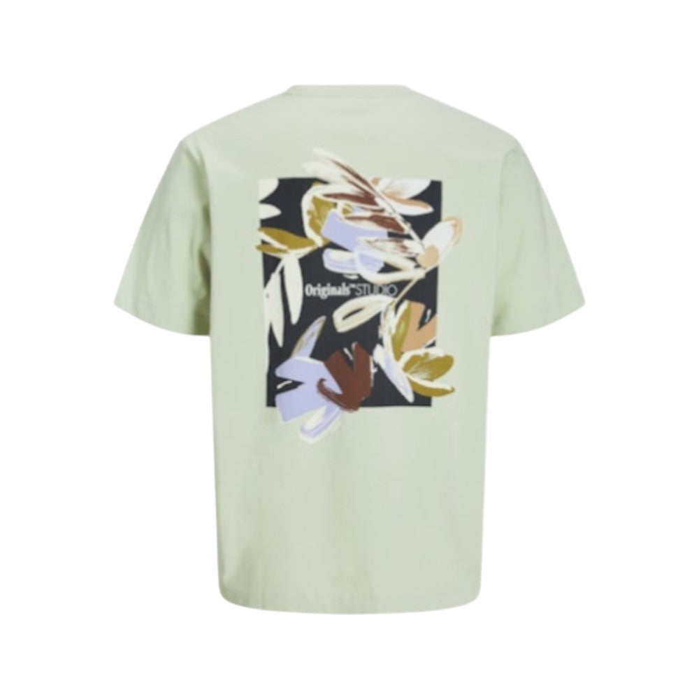T-Shirt JACK&JONES Ragazzo Black stampa posteriore - 12274929