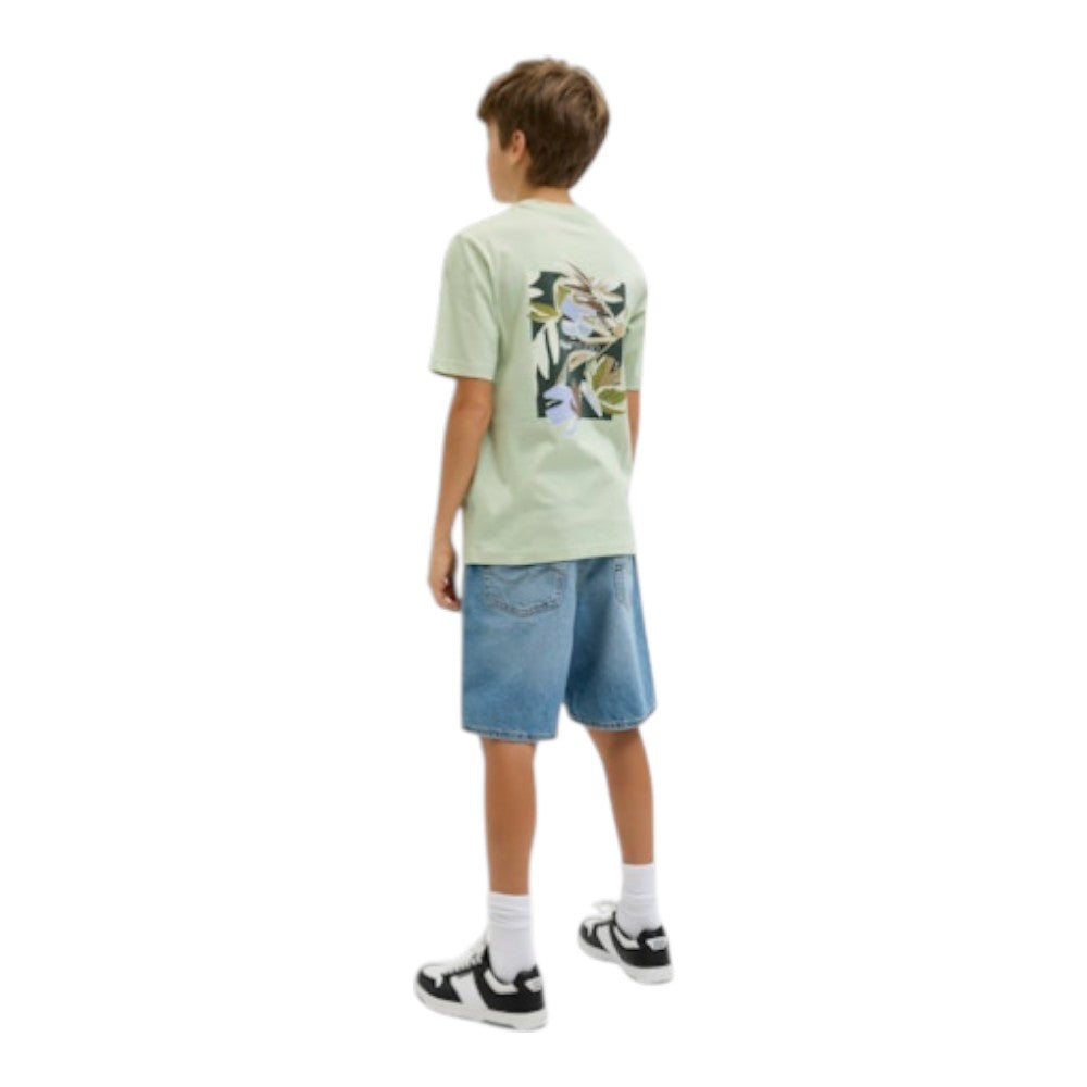 T-Shirt JACK&JONES Ragazzo Black stampa posteriore - 12274929