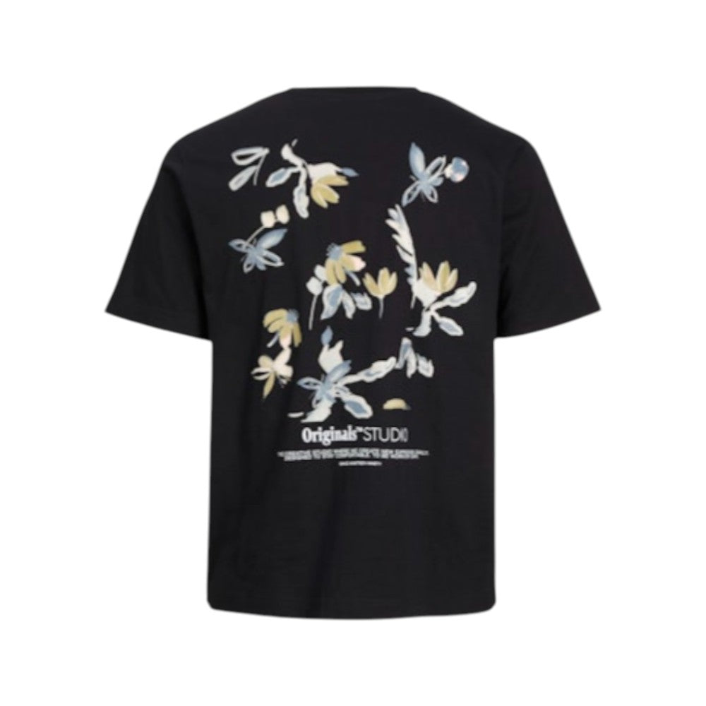 T-Shirt JACK&JONES Ragazzo Black stampa posteriore - 12274929