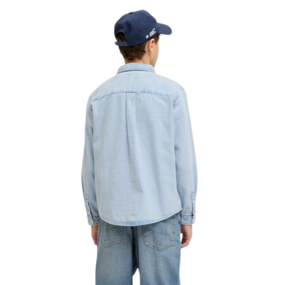 Camicia Jeans JACK&JONES Ragazzo in denim chiaro - 12286692