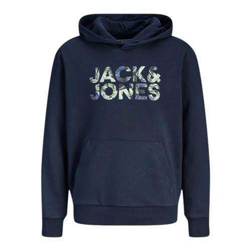 Felpa JACK&JONES Ragazzo Beige con cappuccio e logo - 12289270