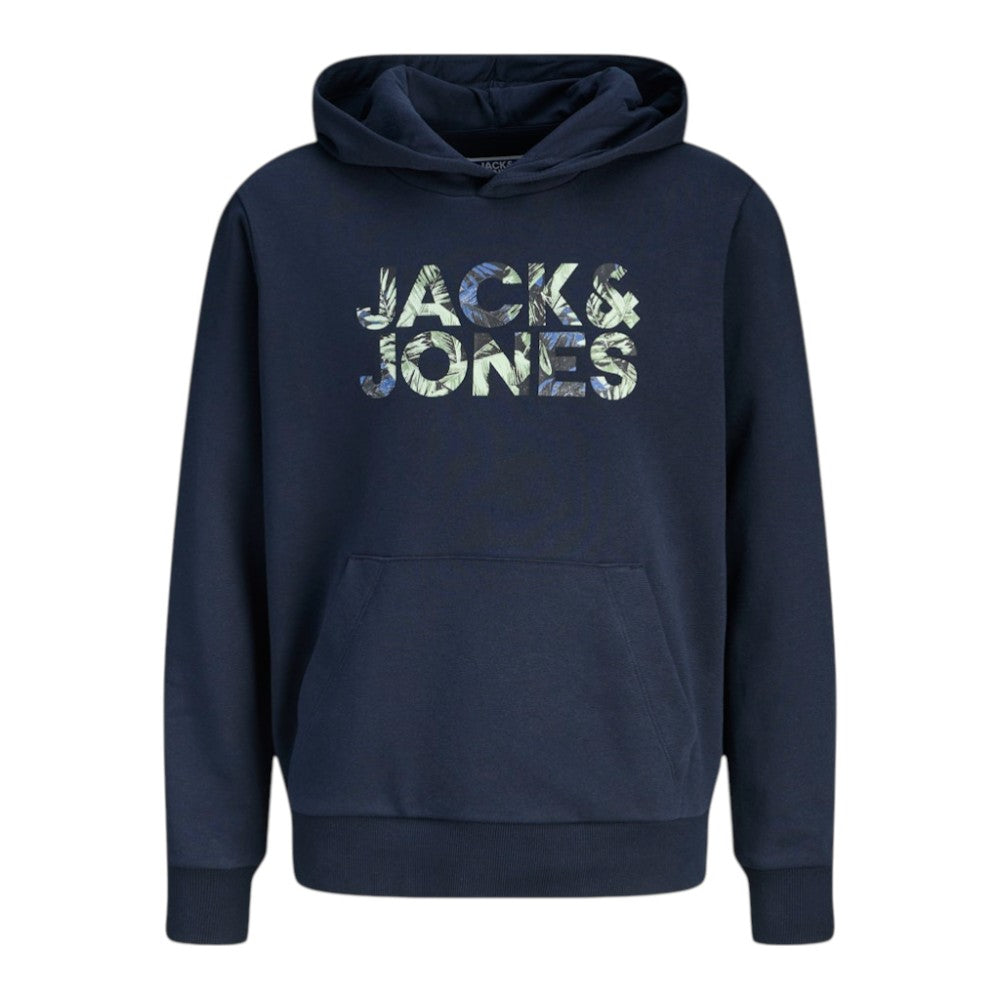 Felpa JACK&JONES Ragazzo Beige con cappuccio e logo - 12289270