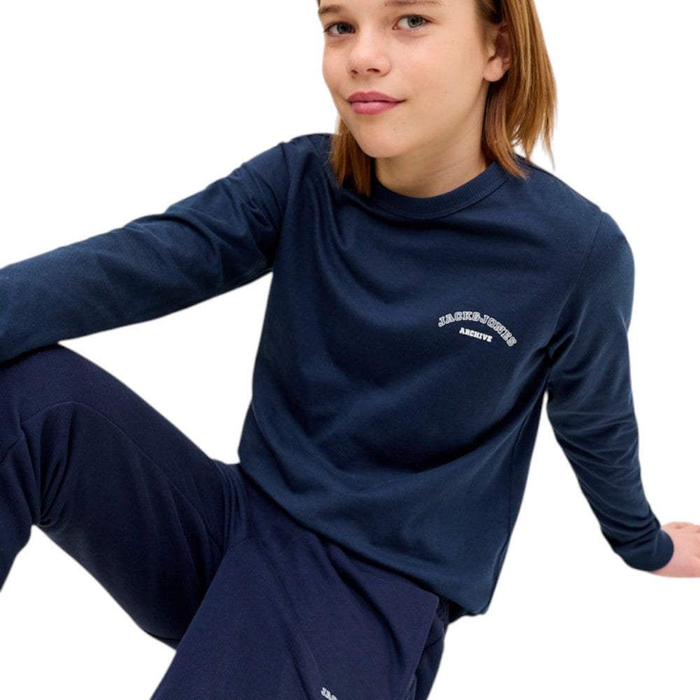 Maglietta JACK&JONES Ragazzo logo archive Mineral - 12289955
