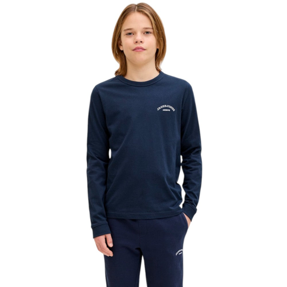 Maglietta JACK&JONES Ragazzo logo archive Mineral - 12289955