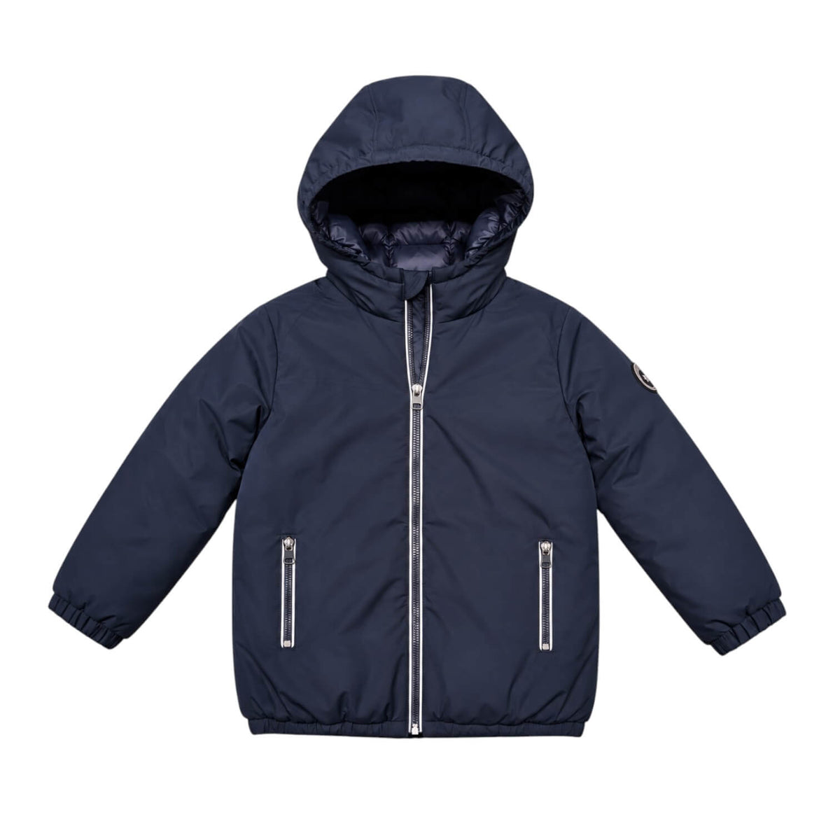 Giubbotto Reversibile Jack & Jones Junior Blu con Cappuccio 12299420