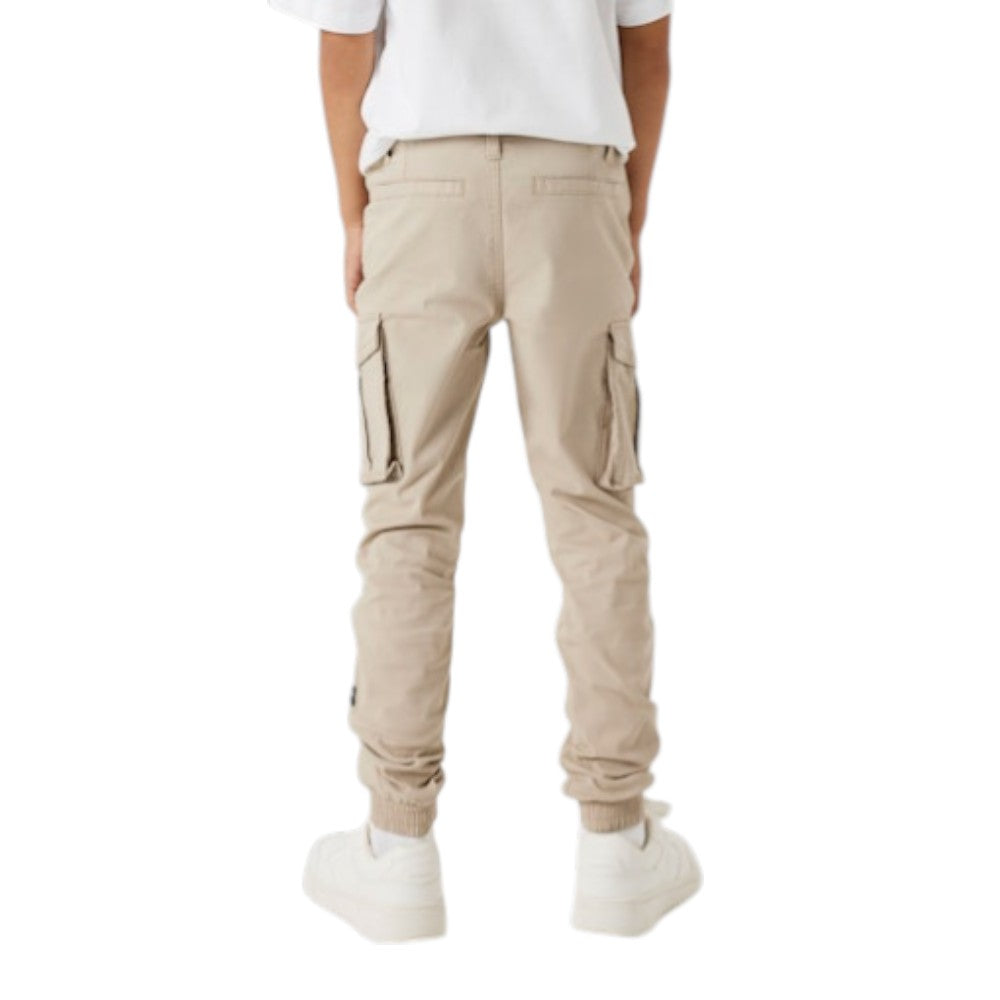 Pantalone Name It Unisex Beige tasconato – 13151735