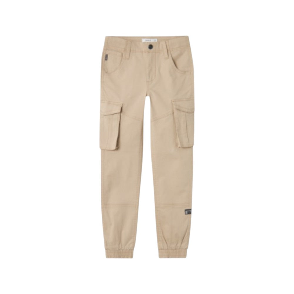Pantalone Name It Unisex Beige tasconato – 13151735