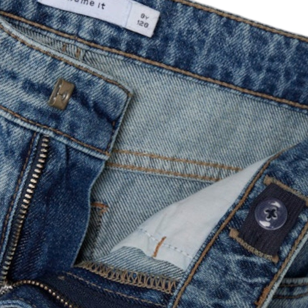 Jeams Name It Uisex con rotture tapered fit denim medio - 13219131
