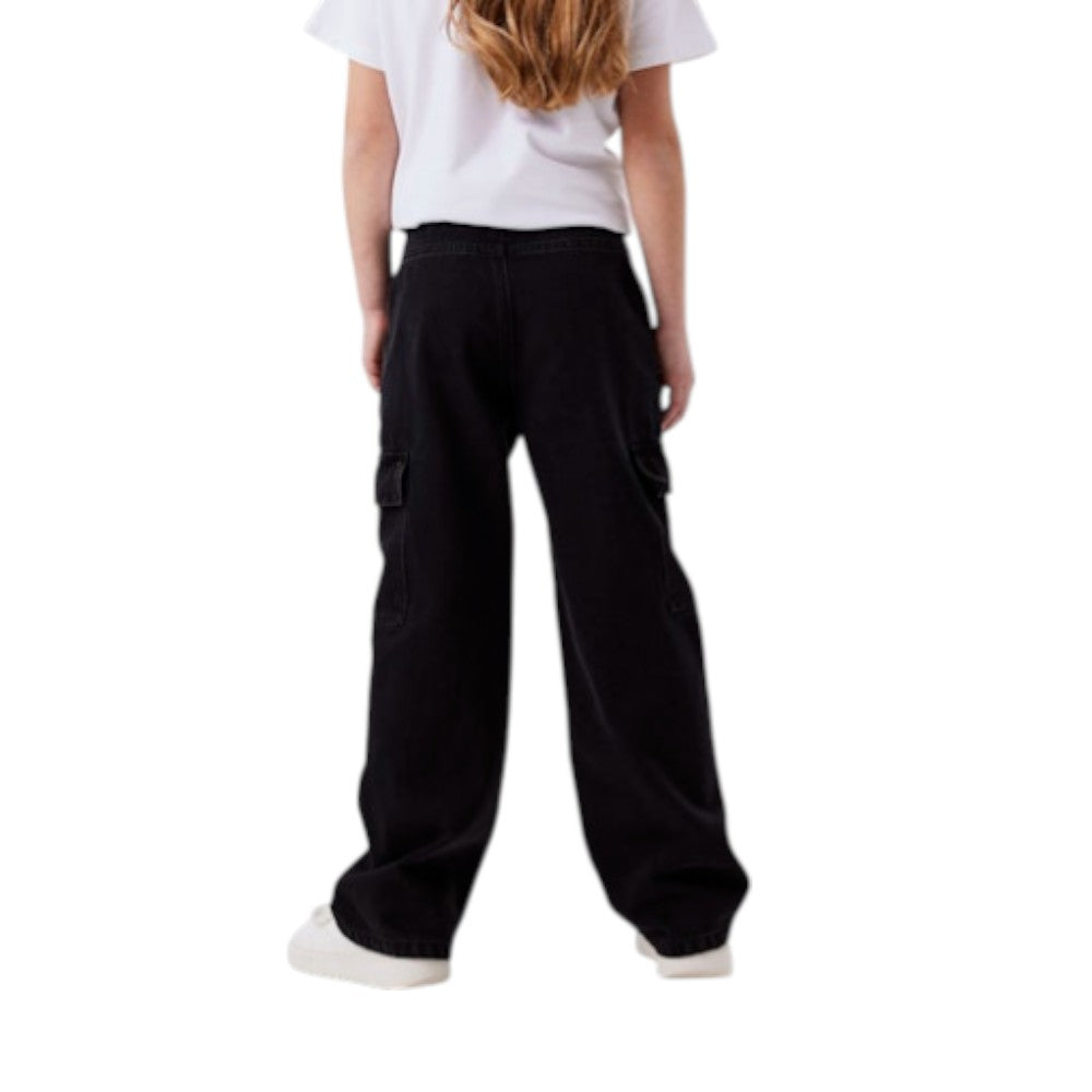 Jeans Name It ragazza tasconato palazzo denim chiaro - 13220709