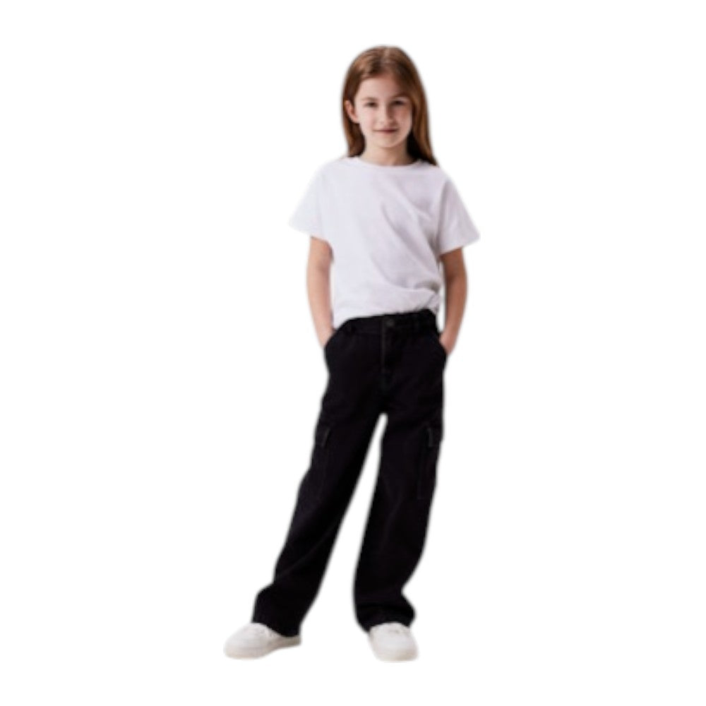 Jeans Name It Unisex tasconato palazzo denim chiaro - 13220709