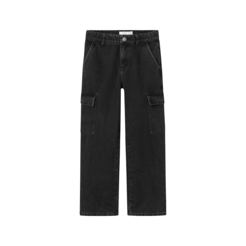 Jeans Name It ragazza tasconato palazzo denim chiaro - 13220709