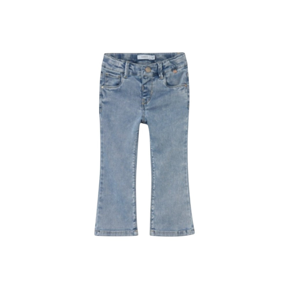 Jeans Name It Bambina zampetta denim chiaro – 132246581