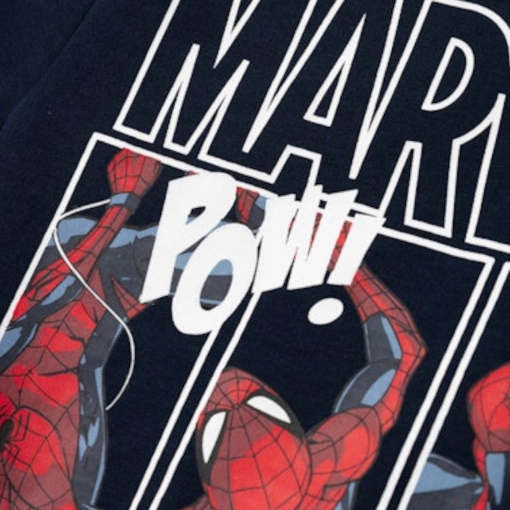 Felpa Name It Bambino Blu paricollo Spiderman - 13232354