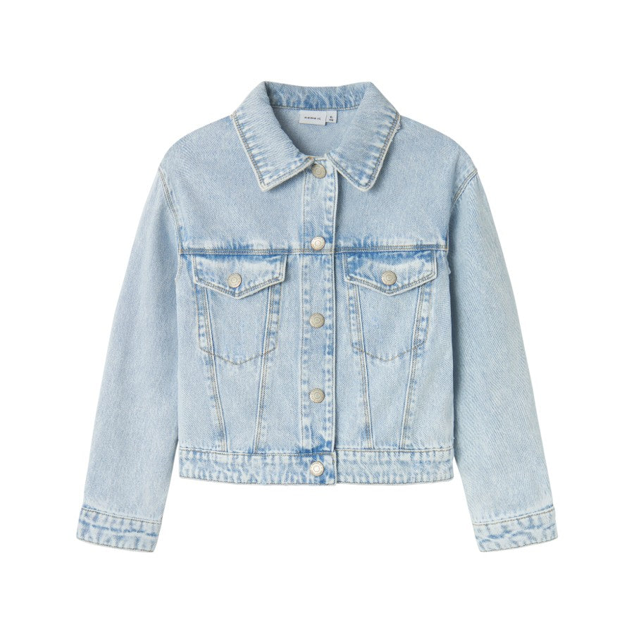 Giubbino Name It bambina denim chiaro – 13237177