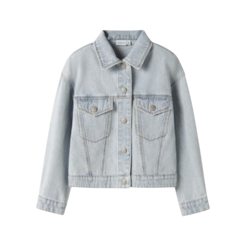 Giubbino Name It Ragazza denim chiaro – 13237177J