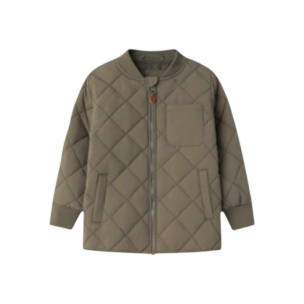 Giubbino Name It Bambino Trapuntino senza cappuccio Militare - 13237496