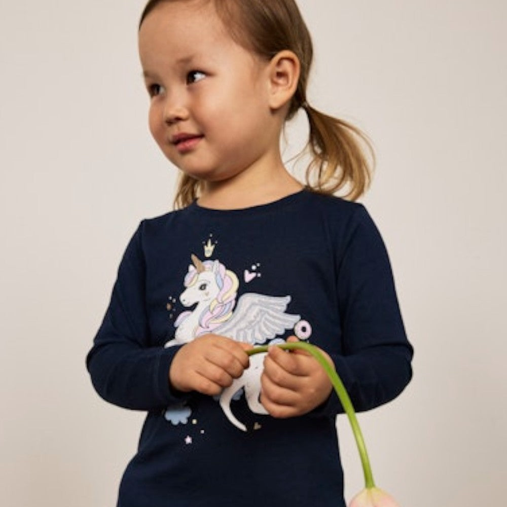 Maglietta Name It Bambina Blu - 13237839