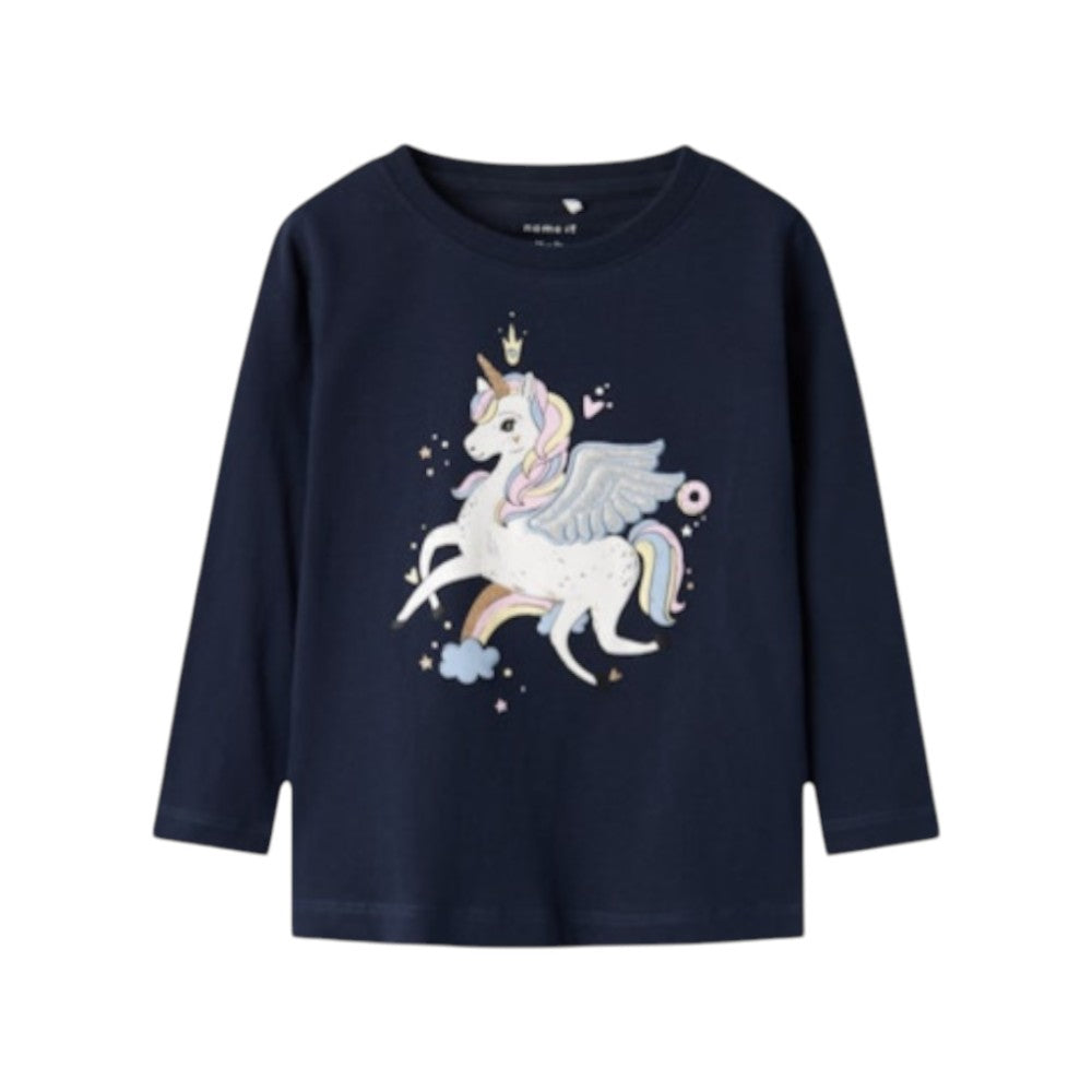 Maglietta Name It Bambina Blu - 13237839