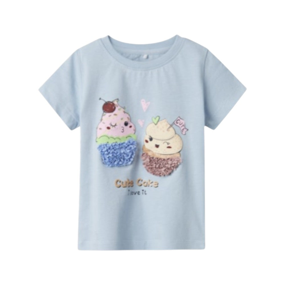 T-shirt Name It Bambina Celeste – 132378423