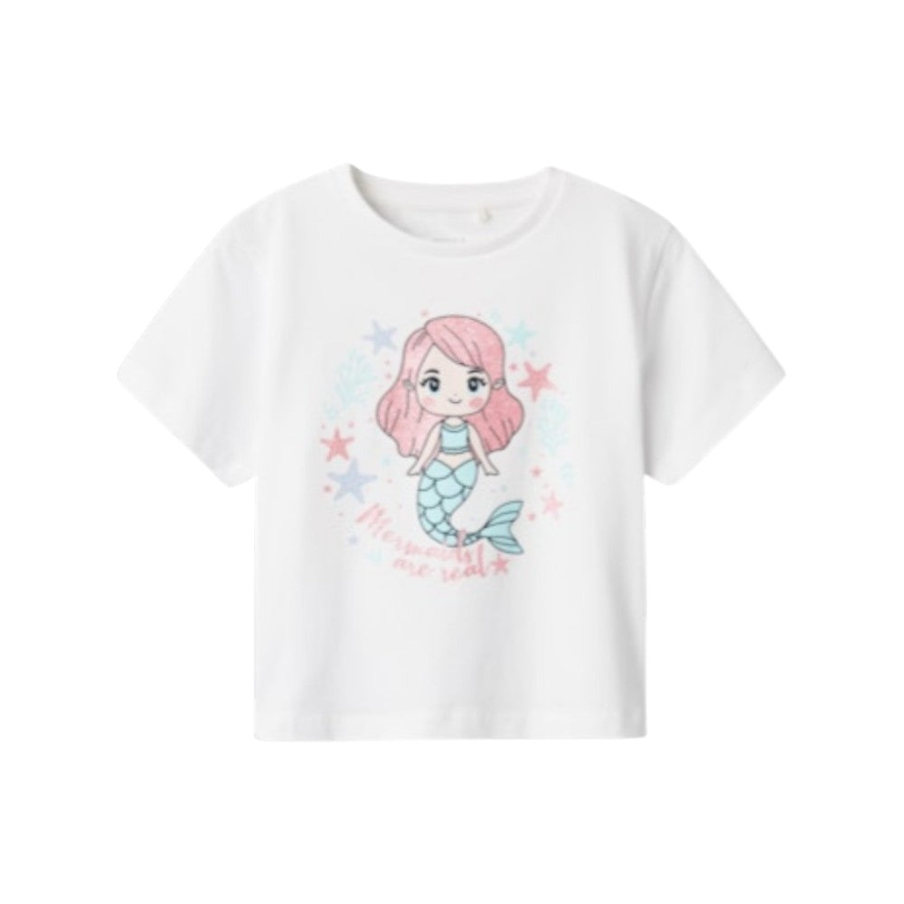 T-Shirt Name It Bambina Cavalluccio marino Rose  - 13238061