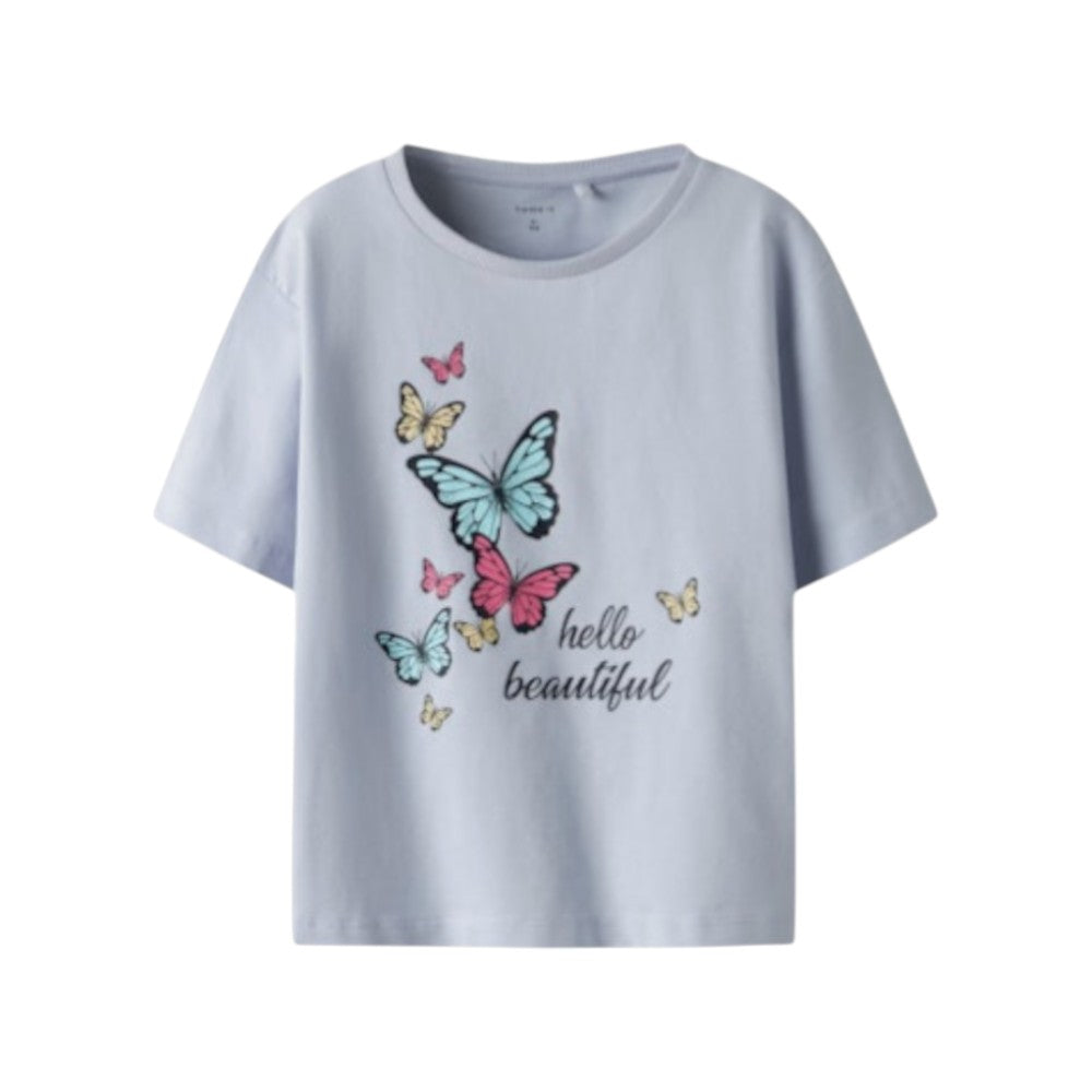 T-Shirt Name It Bambina Cavalluccio marino Rose  - 13238061