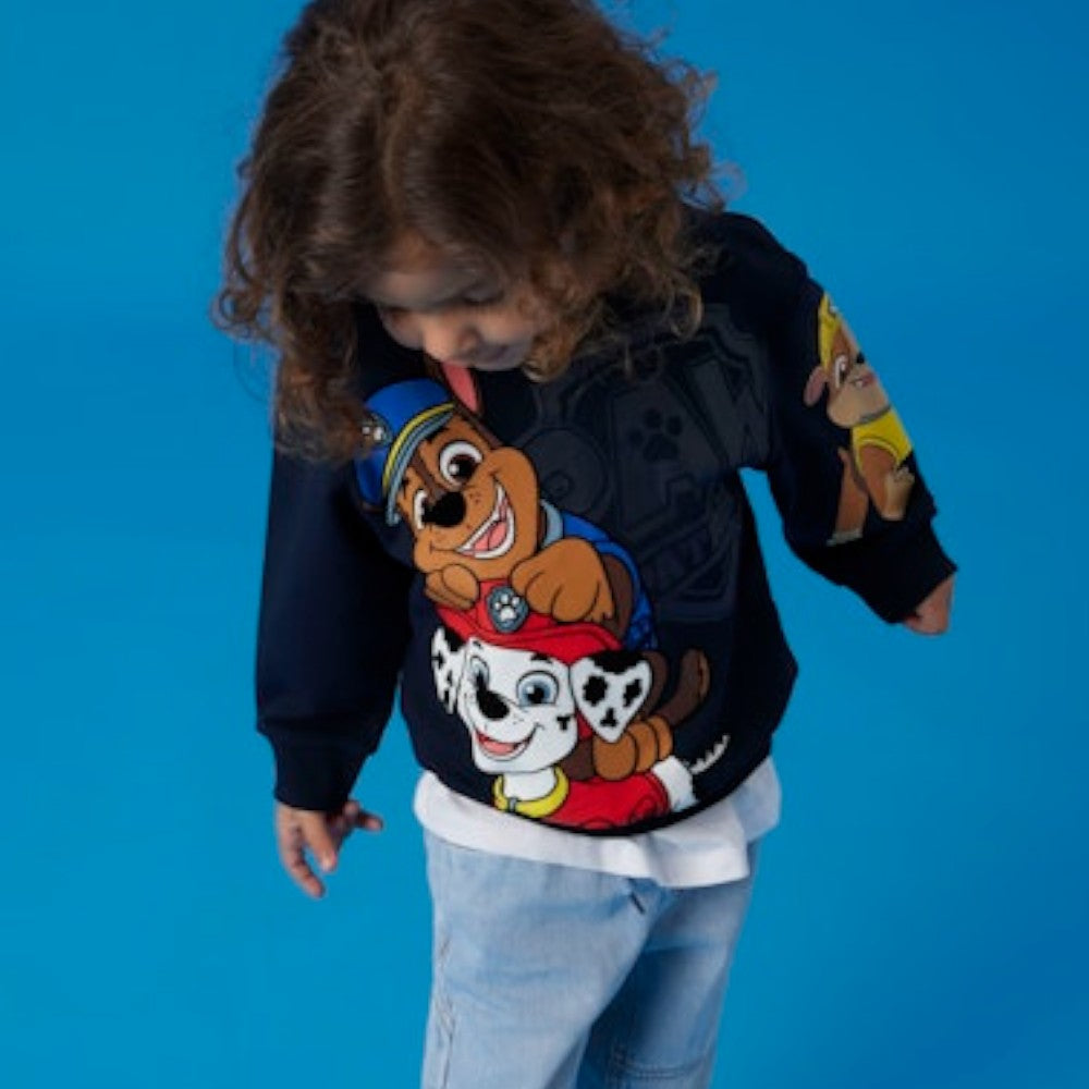 Felpa Bambino Paw Patrol con Stampa Frontale Name It - 13238408