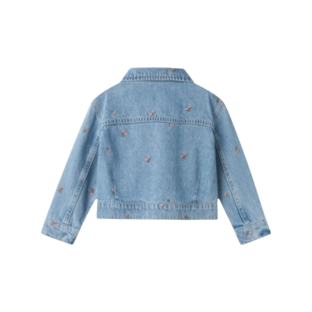 Giubbino Bambino in Denim con Bottoni | Name It Giacca Jeans Leggera