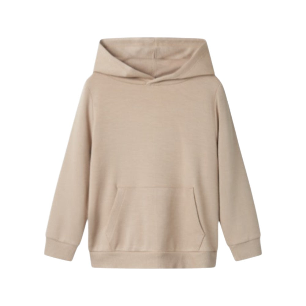 Felpa Bambina Beige con Cappuccio Name It Hoodie - 13238731