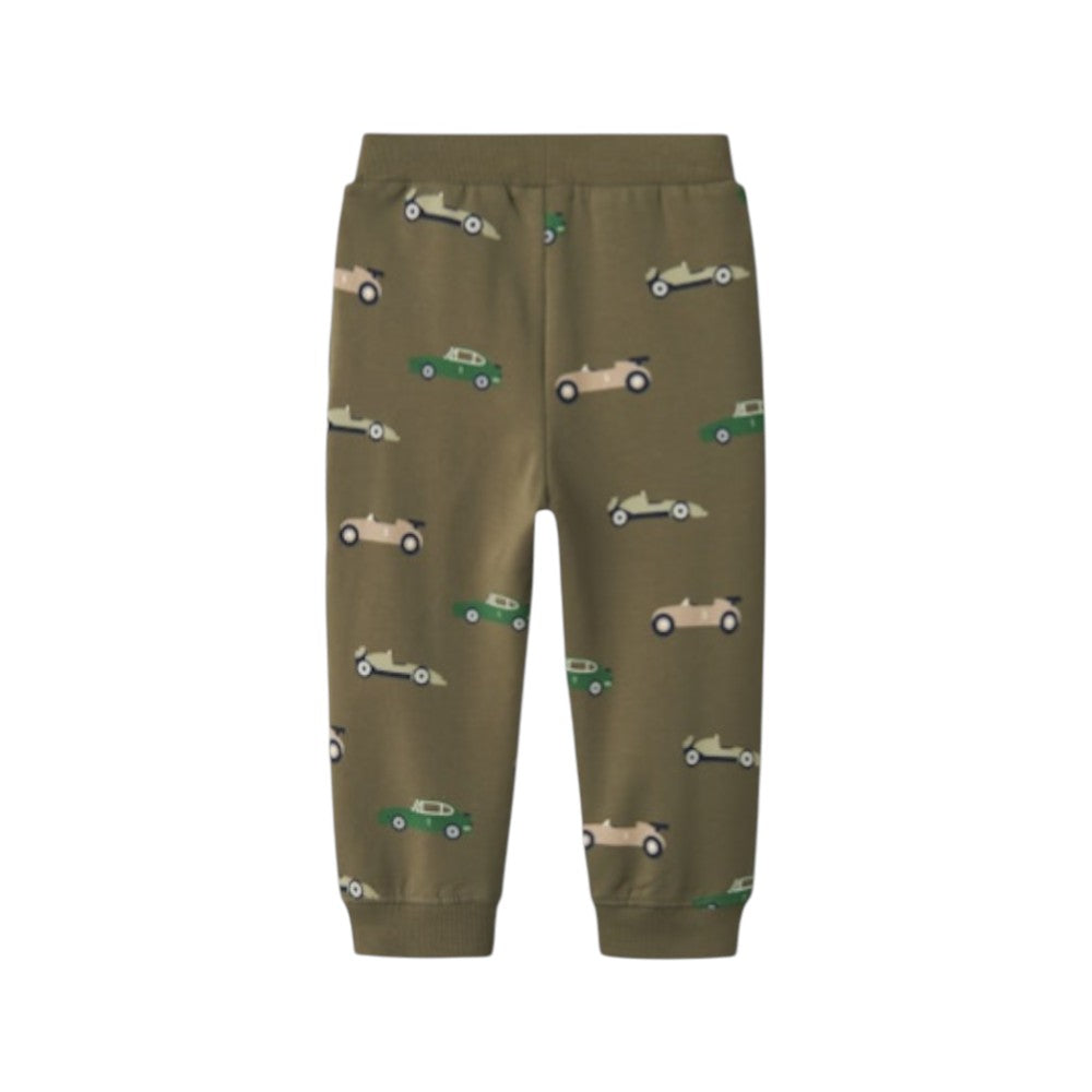 Pantalone Tuta Bambino Blu con Stampa Auto | Name It Pantafelpa Casual