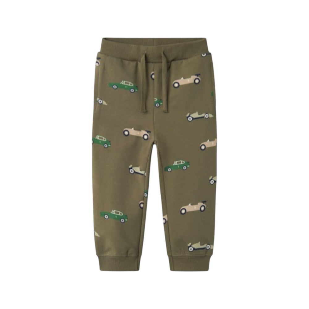 Pantalone Tuta Bambino Blu con Stampa Auto | Name It Pantafelpa Casual