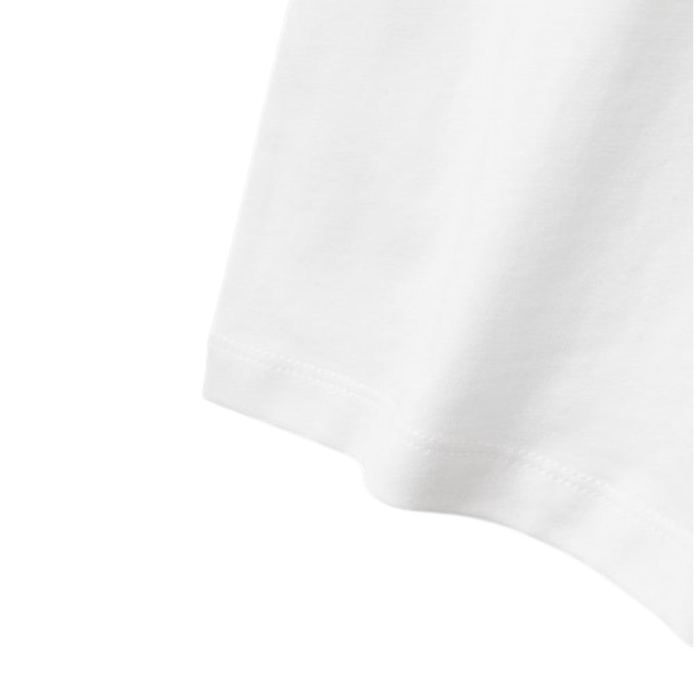 T-shirt Bambino Basic Tinta Unita Bianca | Name It Maglia Casual Essenziale