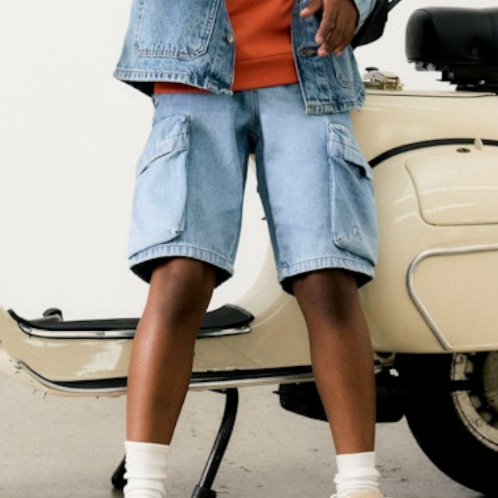 Bermuda bambino in denim tasconato casual Name It - 13240411