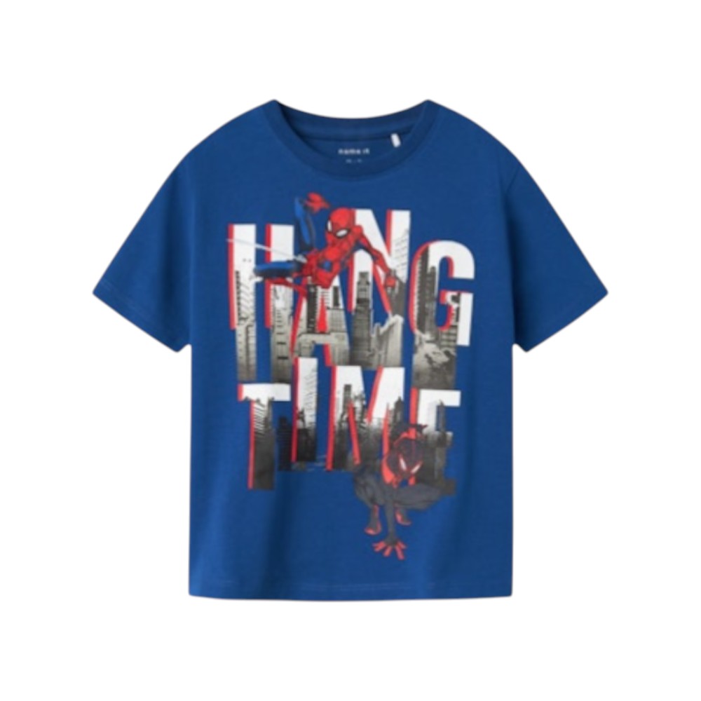 T-shirt Bambino Spiderman Azzurra Name It - 13240715
