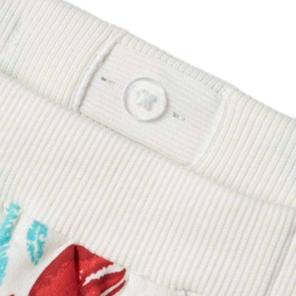 Short Bambino Bianco Fantasia Estivi | Name It 13241291  con Stampa
