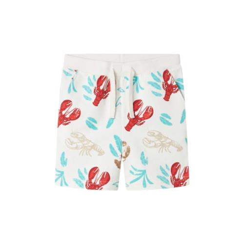 Short Bambino Bianco Fantasia Estivi | Name It 13241291  con Stampa