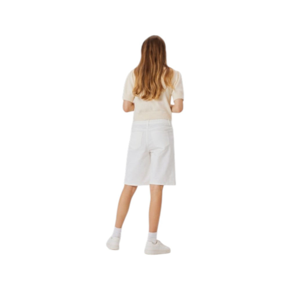Bermuda Bambino Jeans Bianco | Name It 13241435 Short Denim Estivo