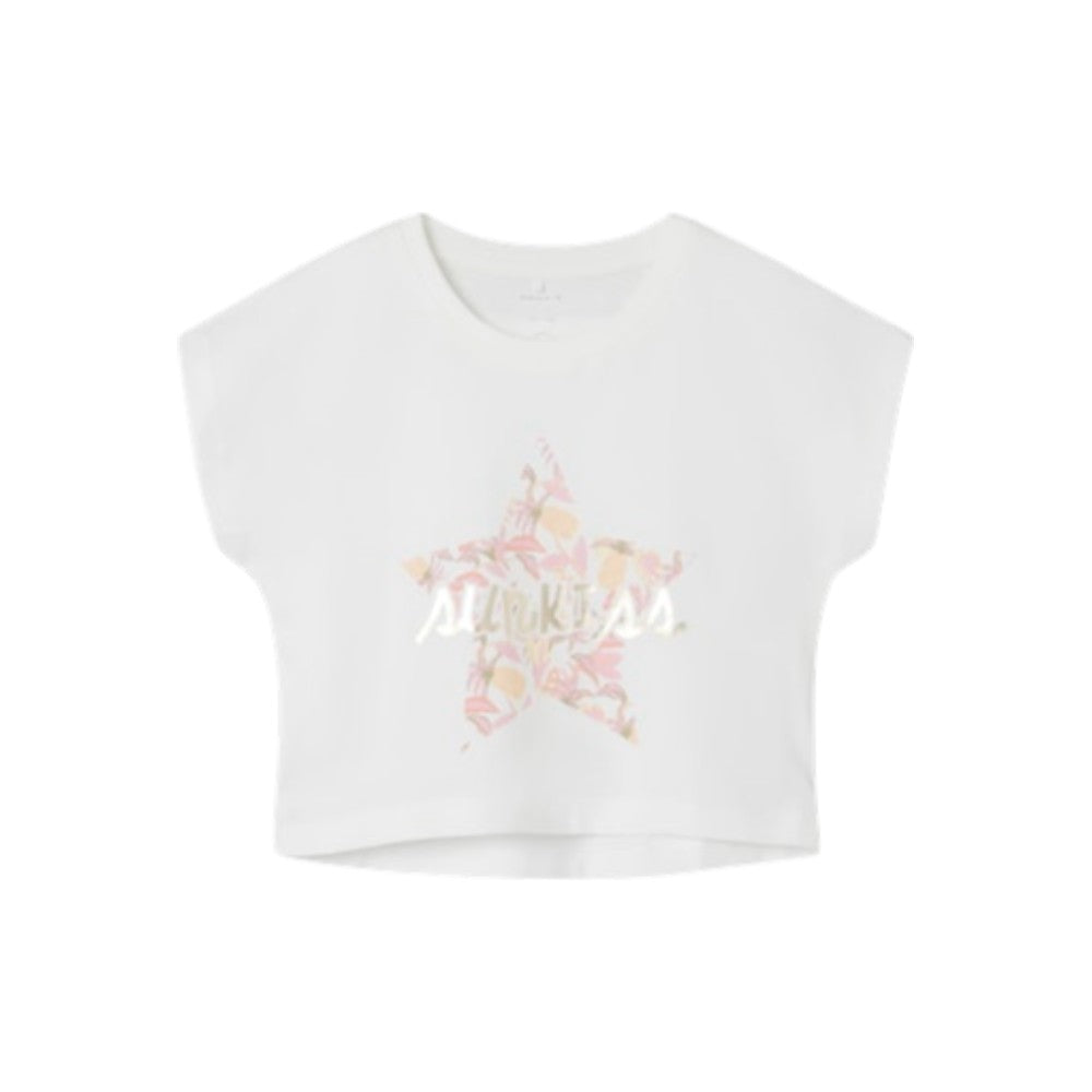 T-shirt Bambina Panna “Sunkissed” | Name It 13242186