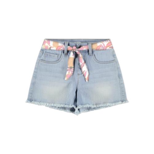 Short Bambina in denim con Laccio Name It - 13243831 l