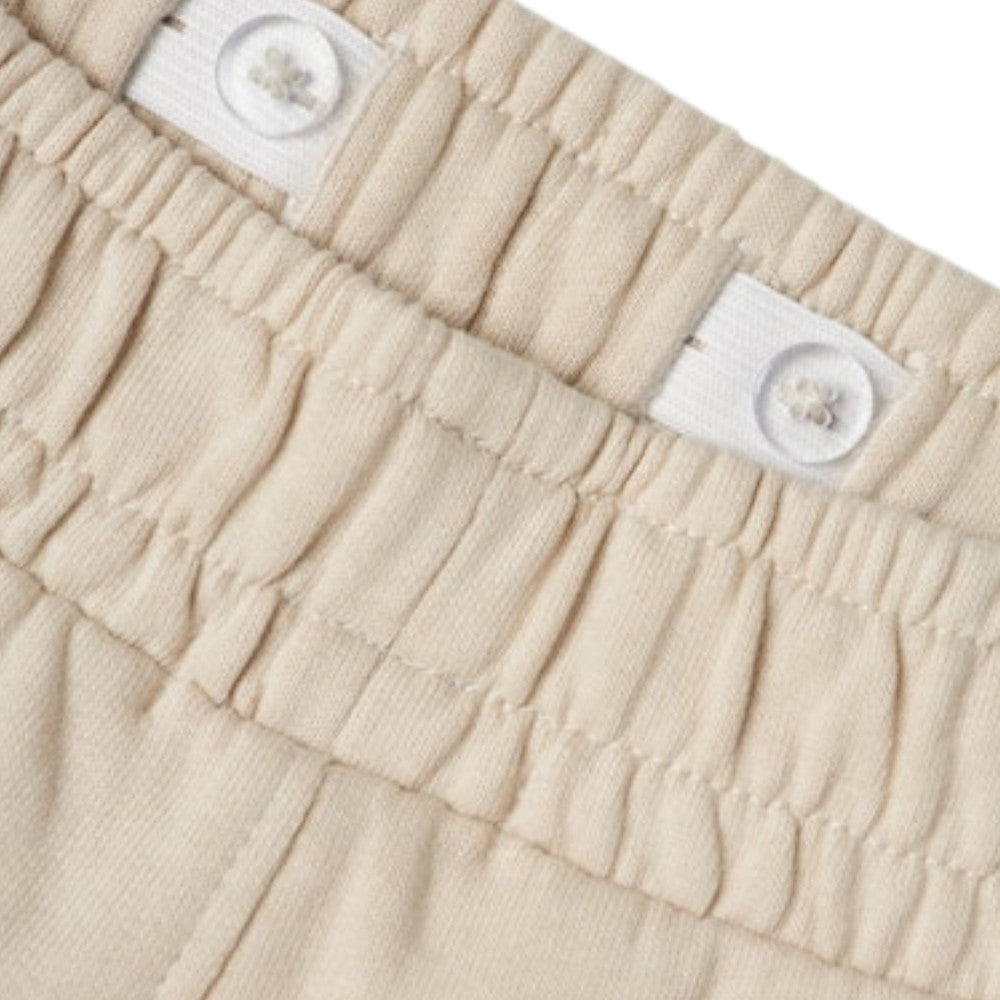 Bermuda bambino Beige tasconata Elastico Vita Name It - 13244130