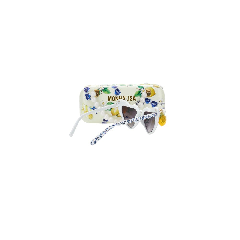 Occhiali da sole forma cuoricini con limoni MONNALISA - 19G022