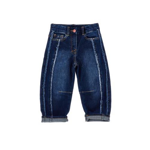 Jeans Monnalisa Denim con Effetto Patchwork 19G4001
