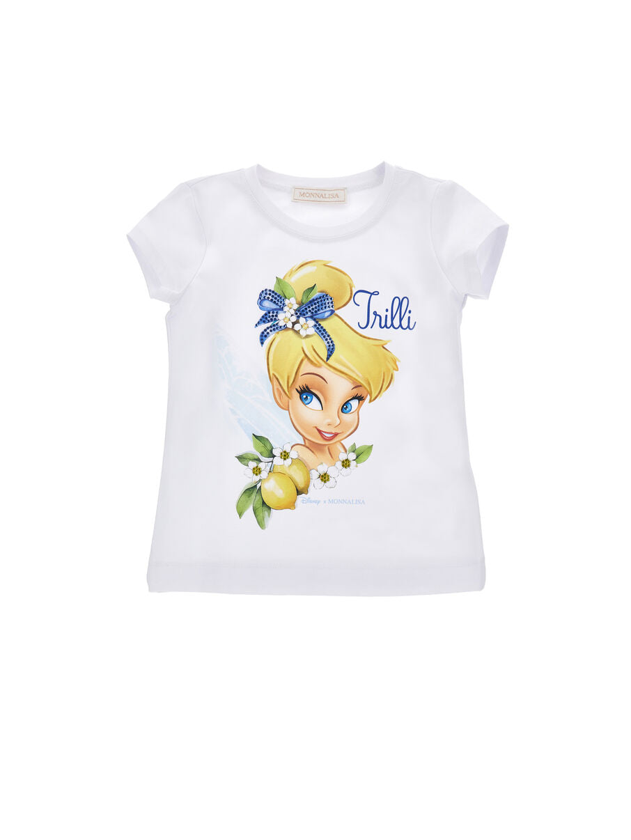 T-shirt Monnalisa Stampa Trilly Bambina 19G5220099