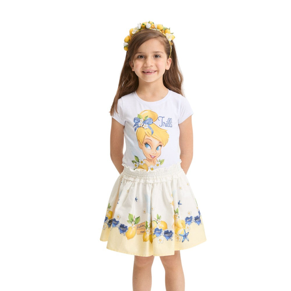 T-shirt Monnalisa Stampa Trilly Bambina 19G5220099